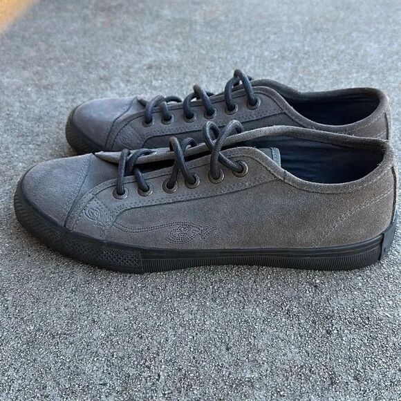 Ed Hardy Gas Leak Suede Sneakers Women’s Sz 8 - Picture 4 of 13